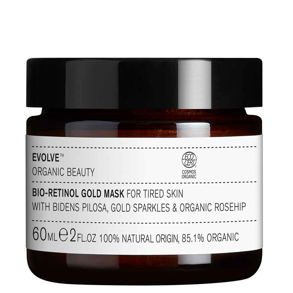 Evolve Bio-Retinol Gold Mask Kasvonaamio, 60 ml